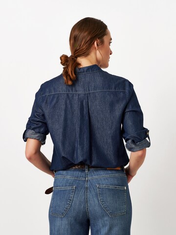 TONI Bluse in Blau
