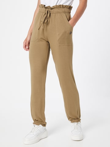 Alife and Kickin Loosefit Broek 'Anna' in Beige: voorkant