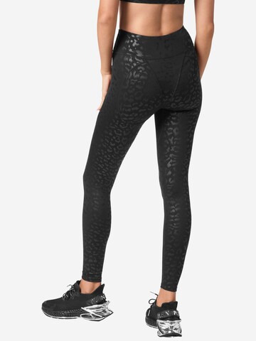 Plein Sport - Skinny Pantalón deportivo en negro