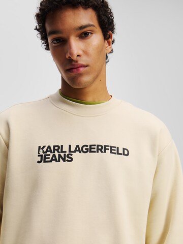 KARL LAGERFELD JEANS Свитшот в Бежевый