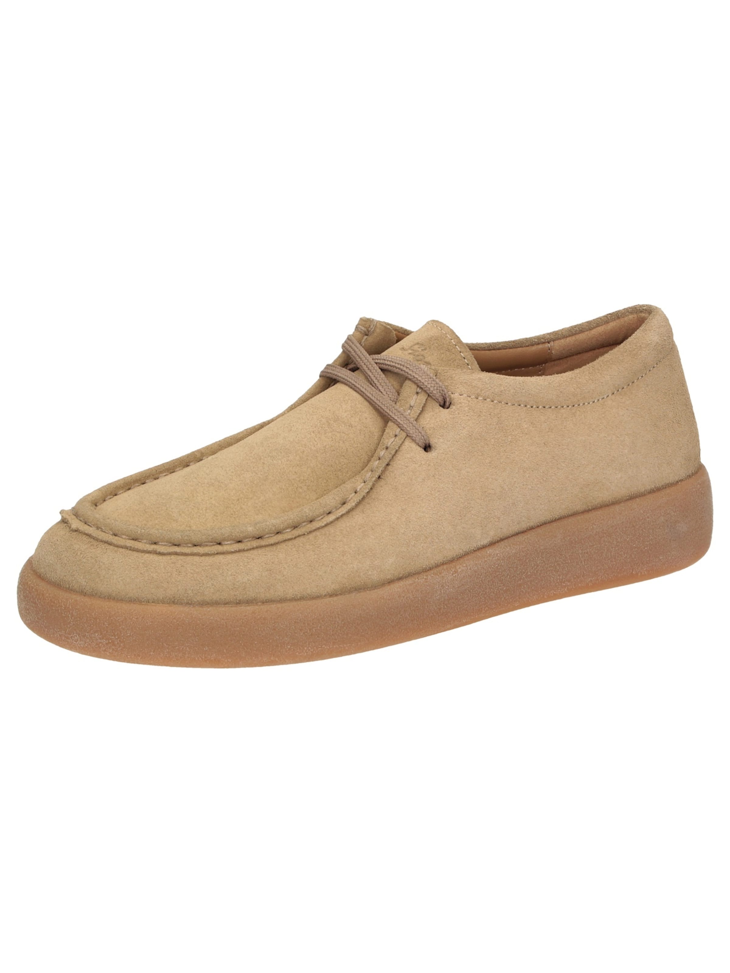 SIOUX Schnürschuh ' Grashopper-D-016 ' in Beige: Vorderseite