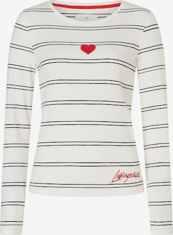 LIEBLINGSSTÜCK Sweatshirt in Weiß: Vorderseite