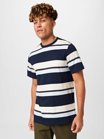 Clean Cut Copenhagen - Camiseta 'Bradley' en azul: frente