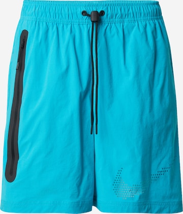 Nike Sportswear Панталон в синьо: отпред