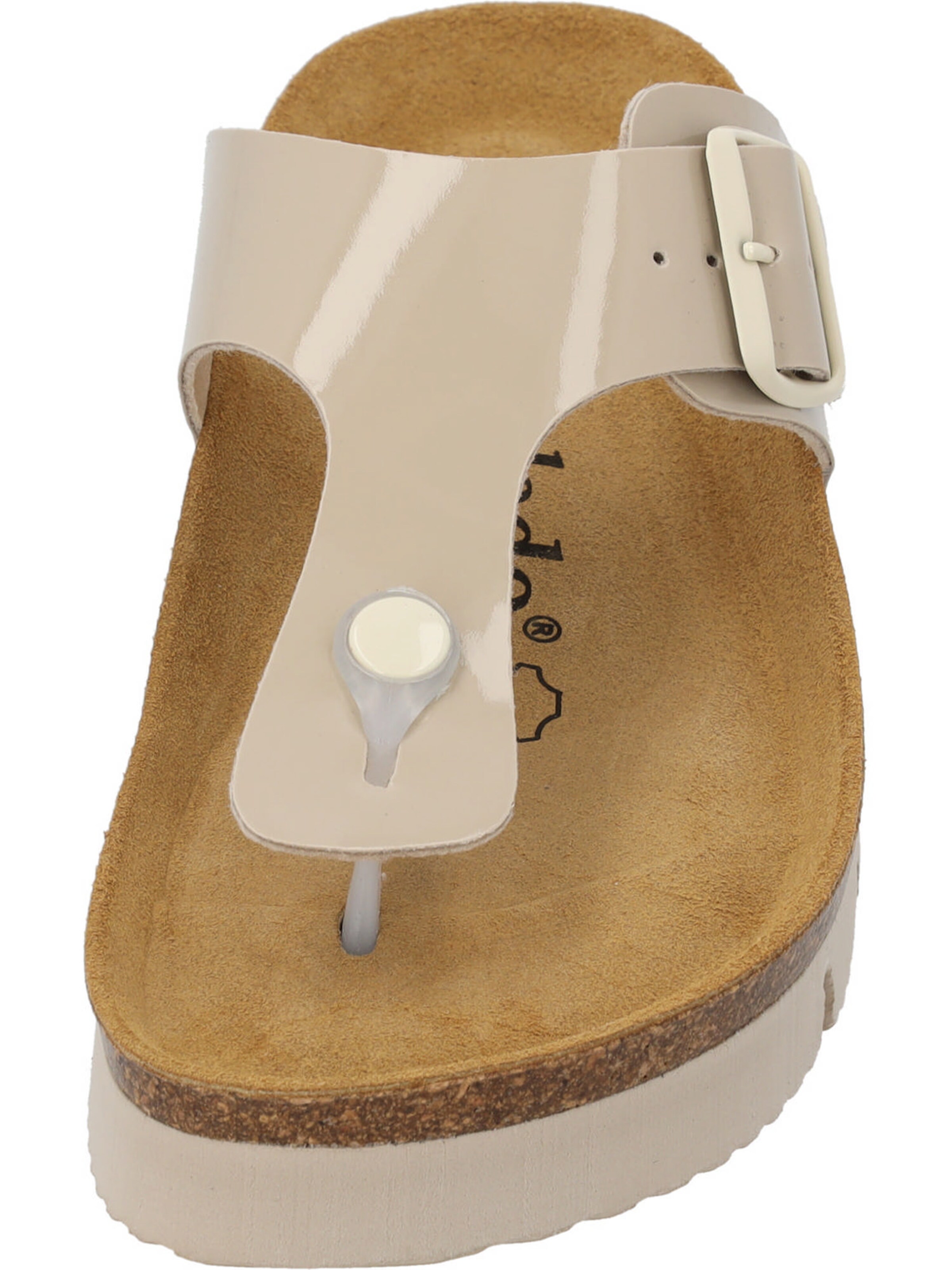 Palado Zehentrenner 'Palado Kos PL Lack'‌‌‌‌ in Beige