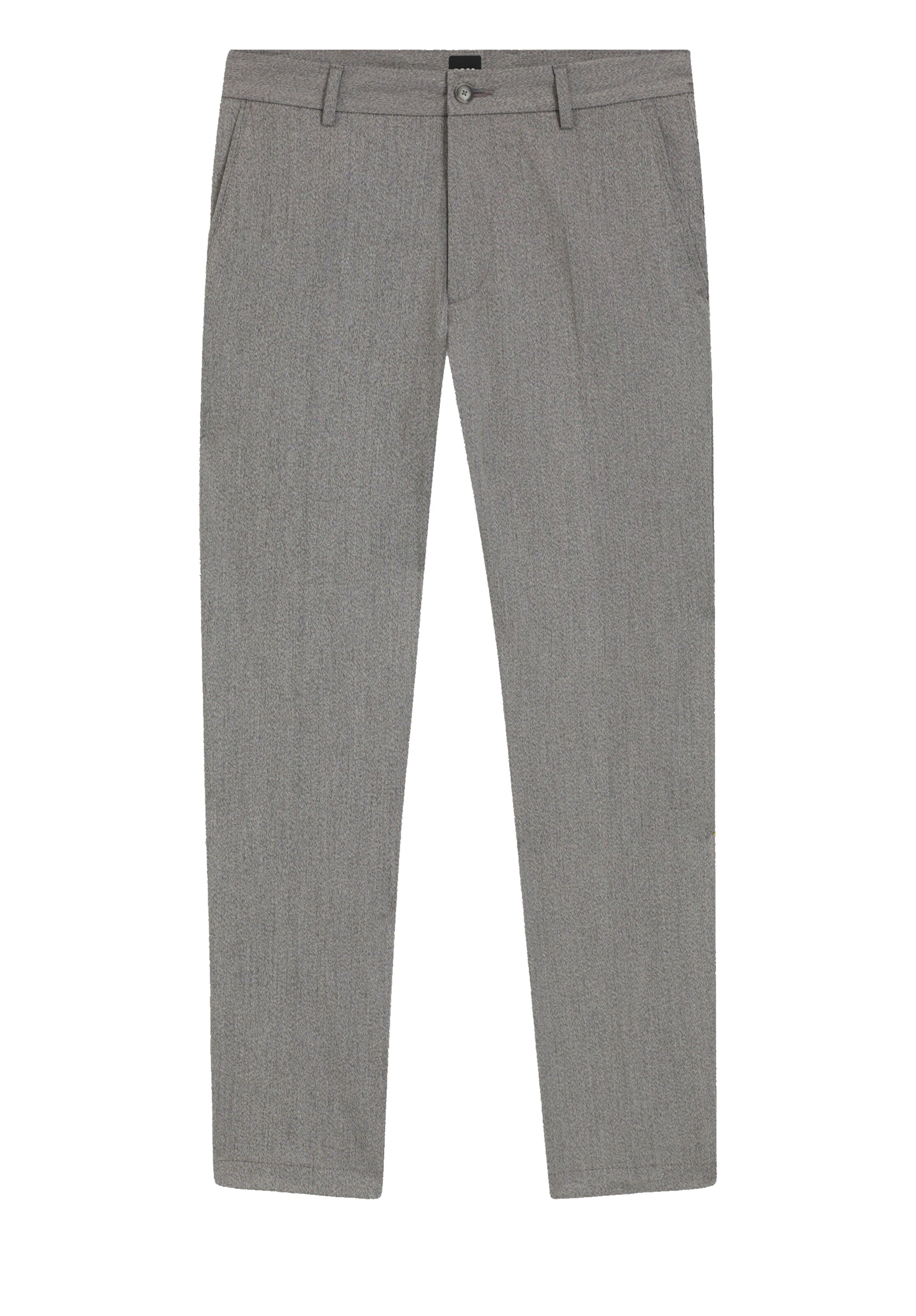 BOSS Slim fit Pleated Pants ' Kane1 ' in Grey: front