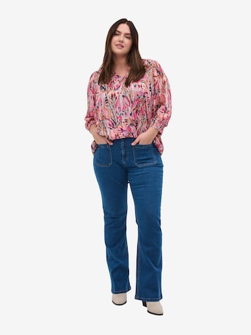 Zizzi - Bootcut Vaquero 'ELLEN' en azul: frente