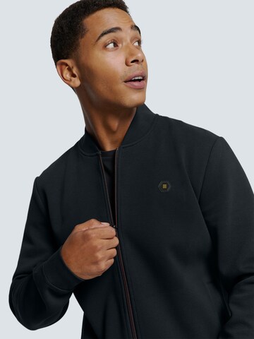 No Excess - Sudadera con cremallera en negro