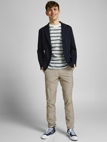 smėlio JACK & JONES Prigludęs „Chino“ stiliaus kelnės 'Marco Connor'