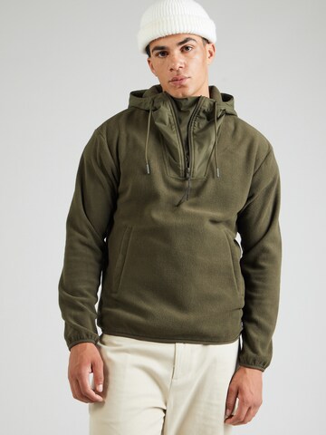 BLEND Sweatshirt in Groen: voorkant