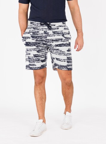 Key Largo Loosefit Broek 'BILL' in Blauw: voorkant