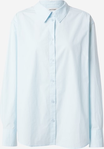 Camicia da donna di Monki in blu: frontale