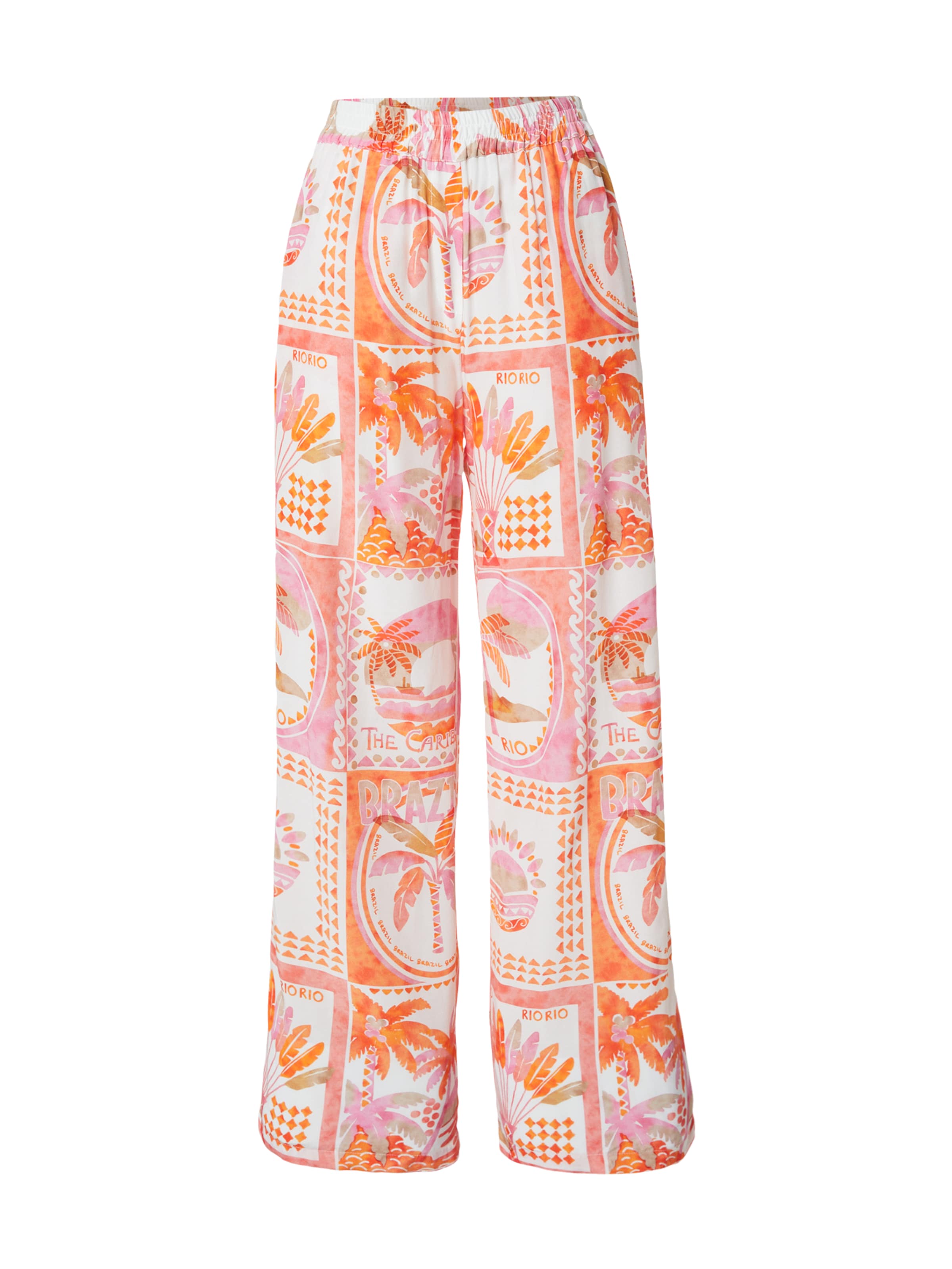 oranžs Emily Van Den Bergh Platas staras Bikses: no priekšpuses