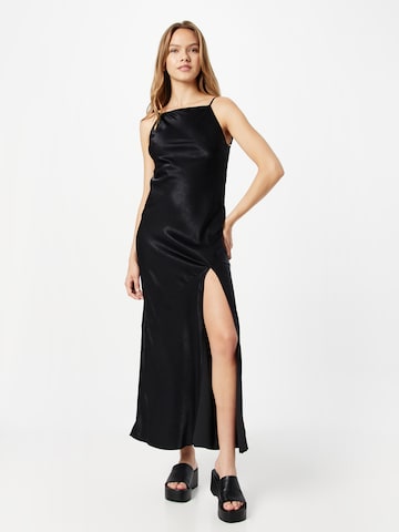 Abercrombie & Fitch Βραδινό φόρεμα σε μαύρο: μπροστά