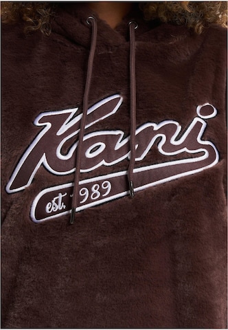 Karl Kani Sweatshirt 'Varsity' in Brown