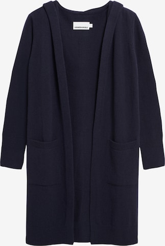 ARMEDANGELS Gebreid vest ' WANDAA ' in Blauw: voorkant