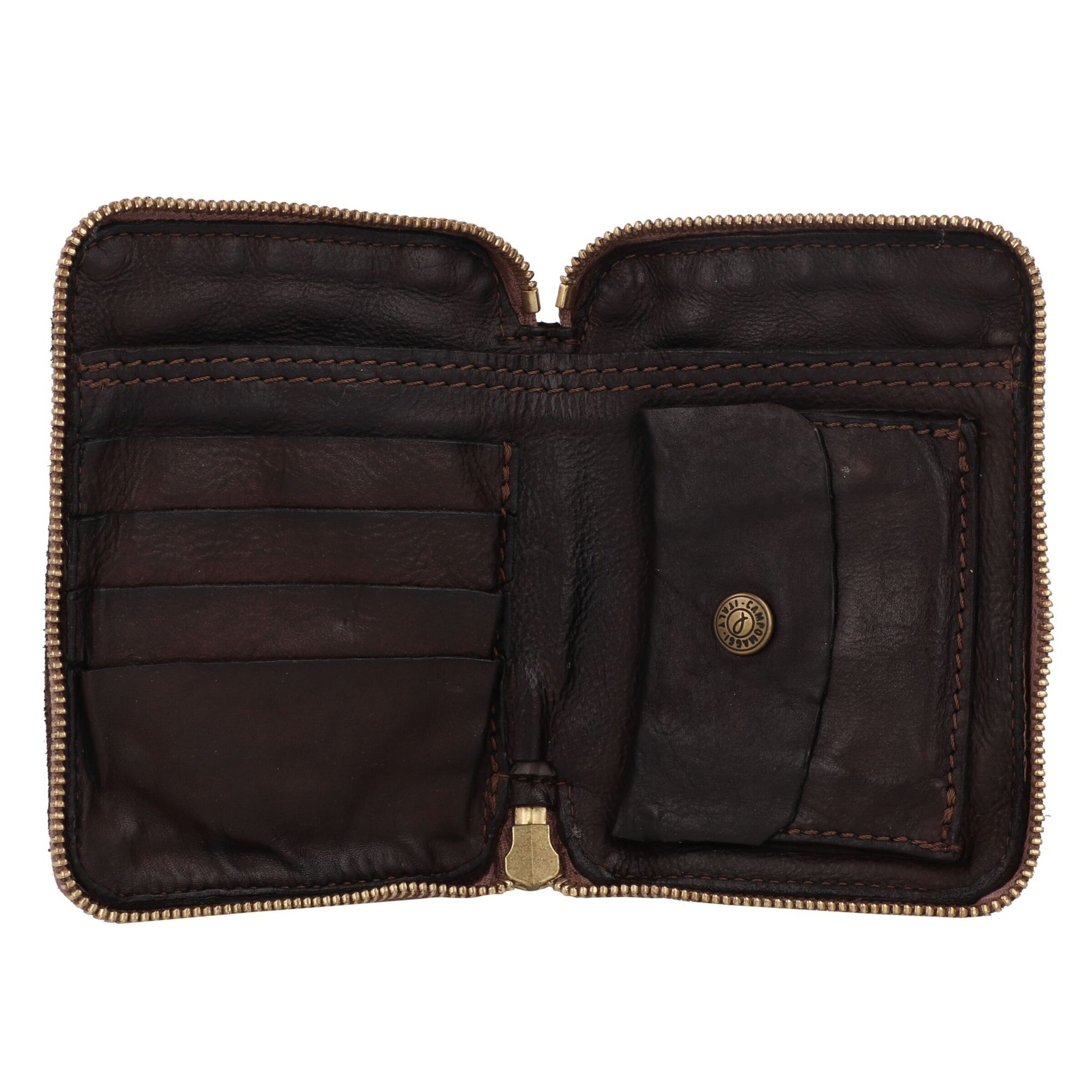 Porte-monnaies 'Tosca' Campomaggi en marron