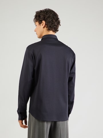 Regular fit Cămașă 'MOTION' de la BOSS Green pe albastru: spate