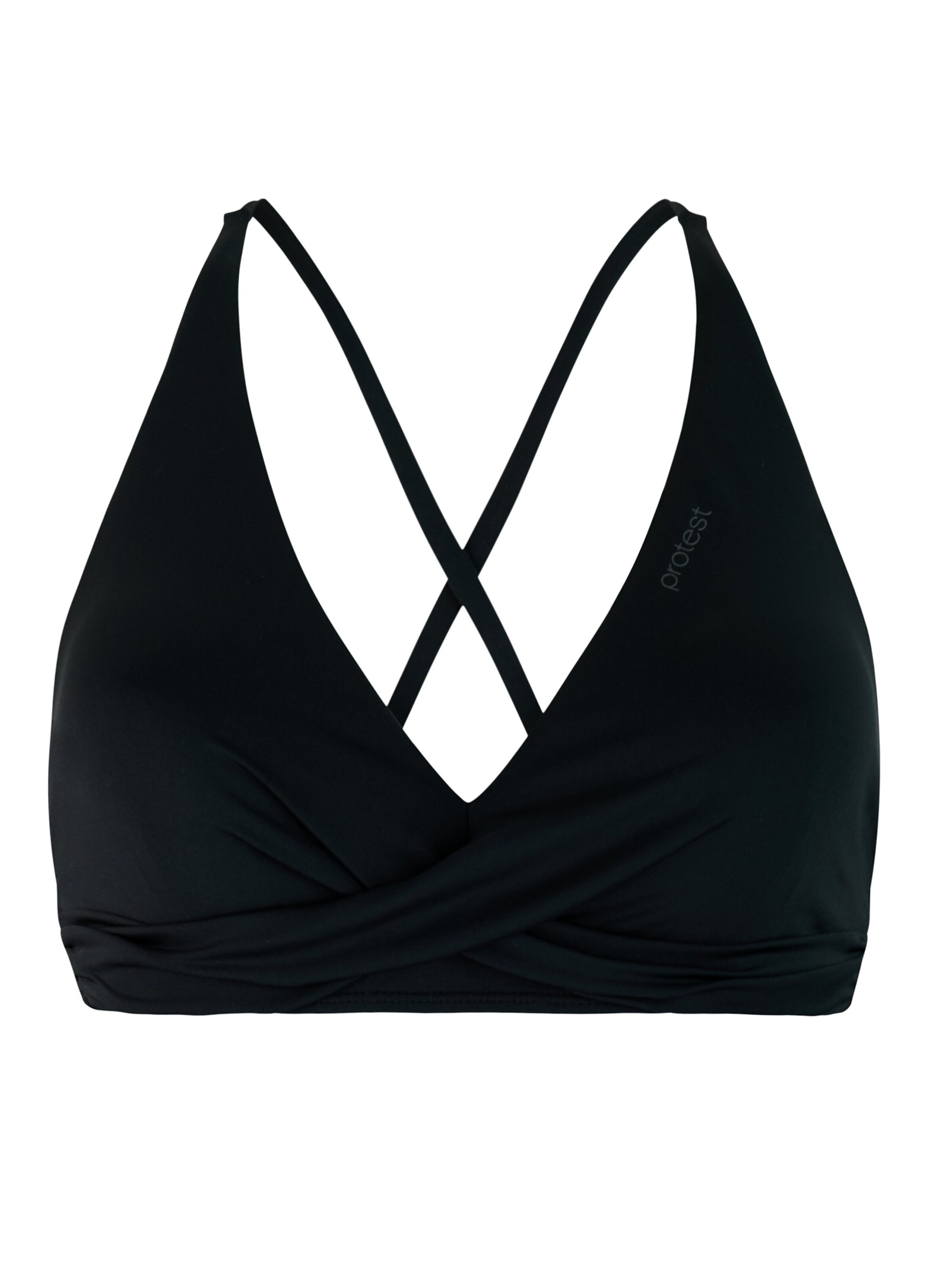 PROTEST Triangel Bikini 'PRTCelia' in Zwart