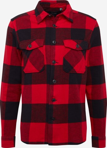 Only & Sons Button Up Shirt 'Milo' in Red: front