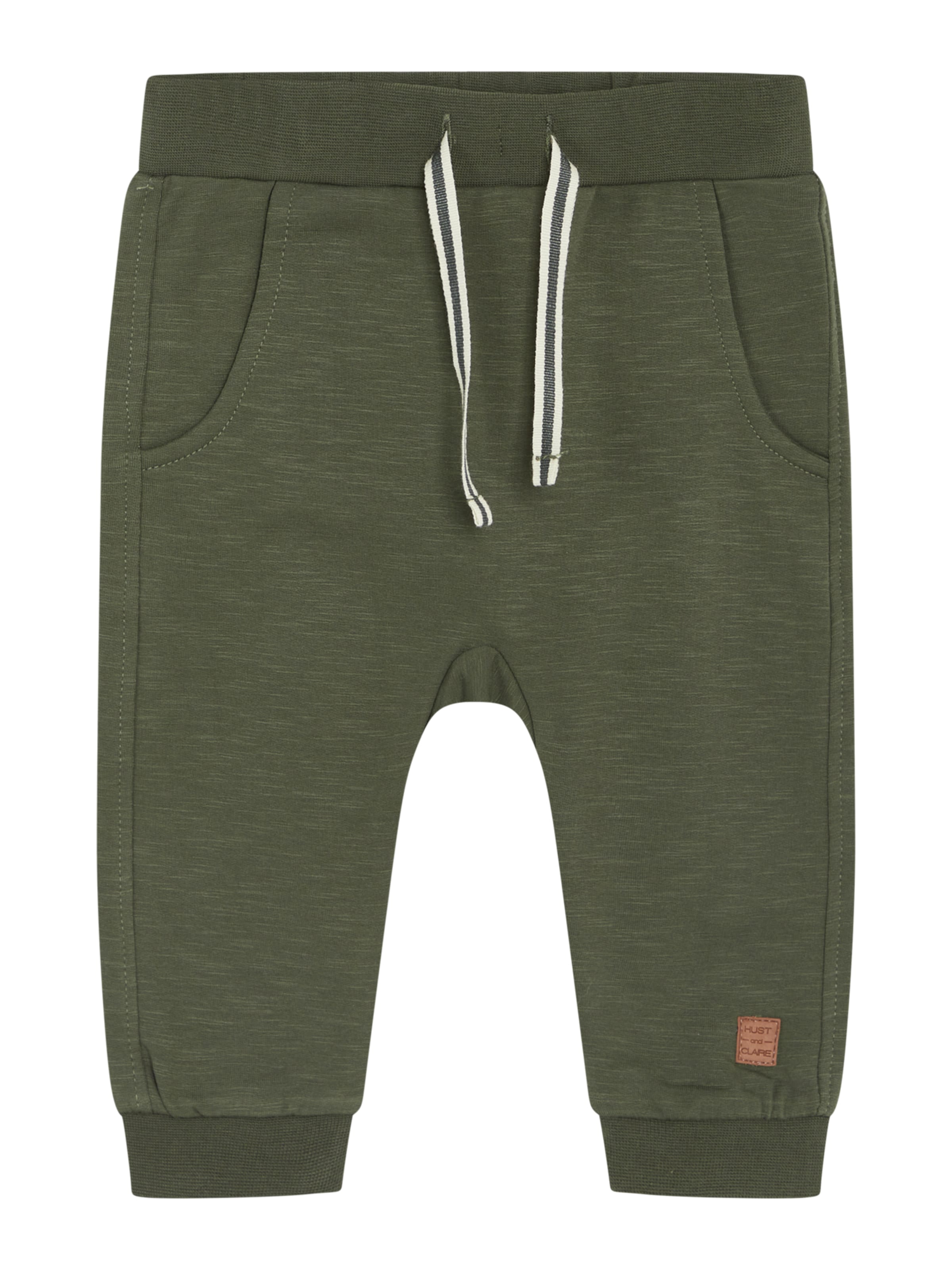 Hust & Claire Tapered Παντελόνι 'Georgey' σε πράσινο: μπροστά