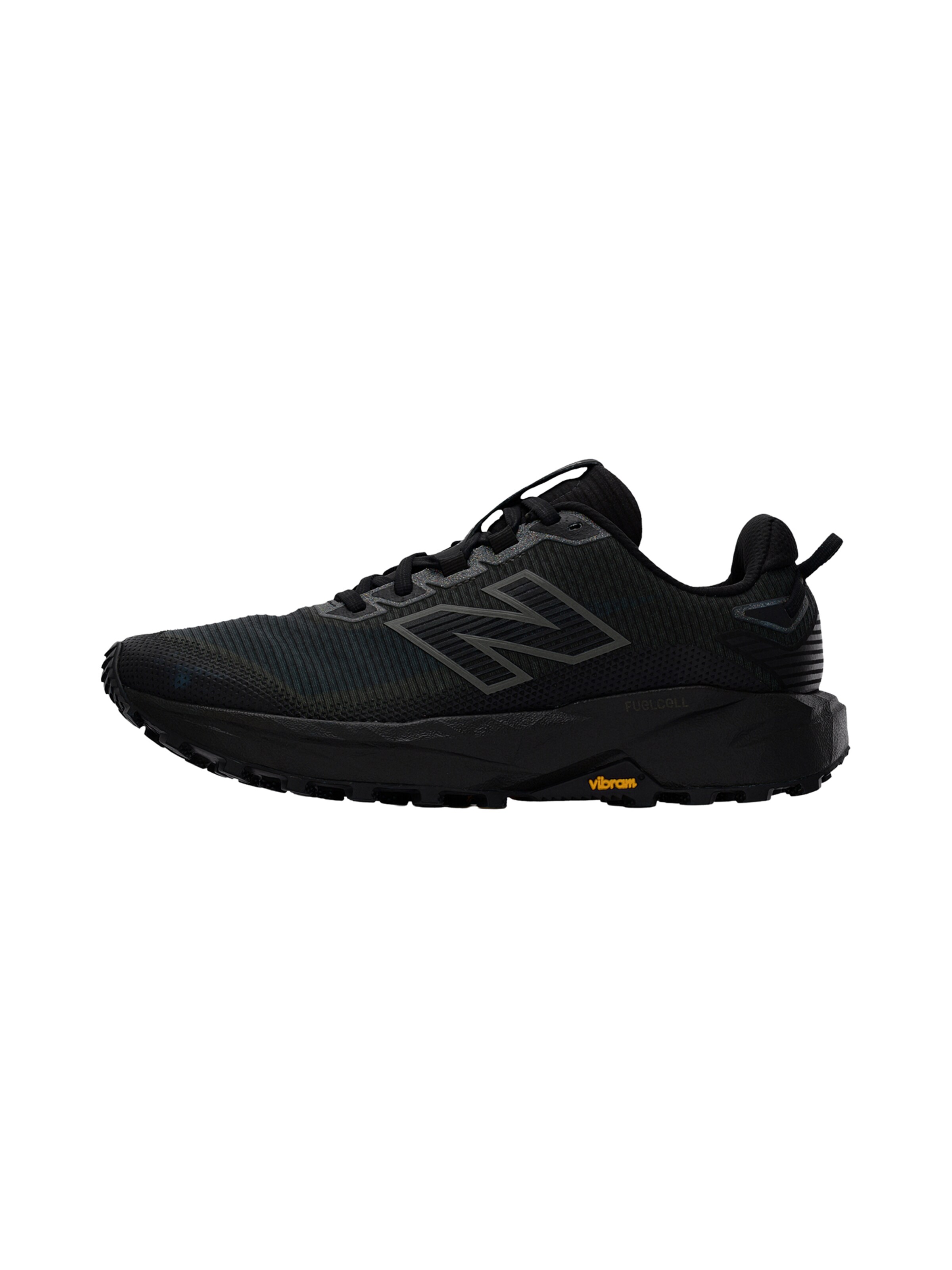 Chaussure de course 'Rebel Trail' new balance en noir : devant
