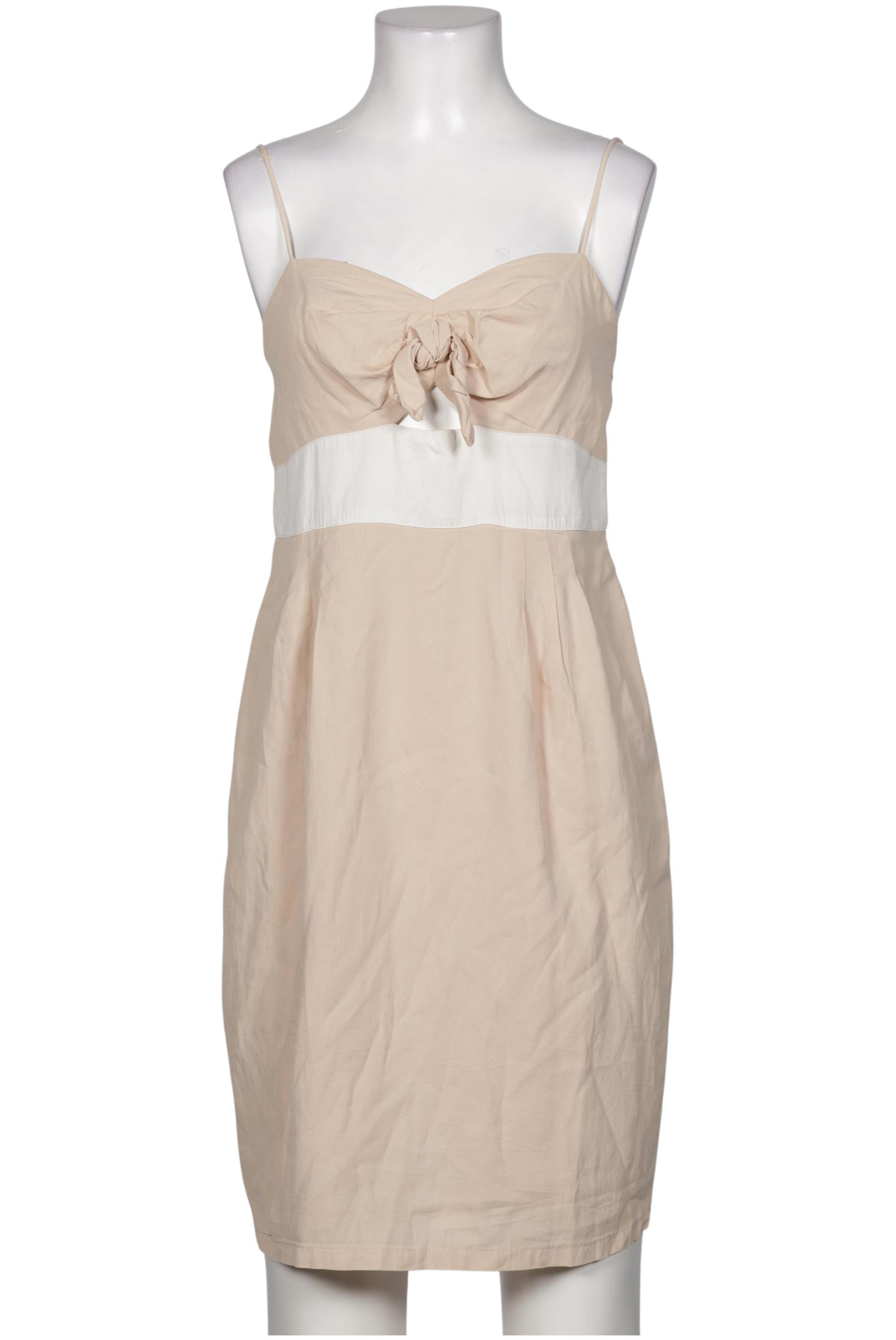 Sandro Kleid L in Beige: Vorderseite