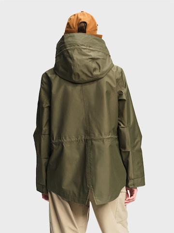 Parka di mezza stagione di AIGLE in verde: dietro