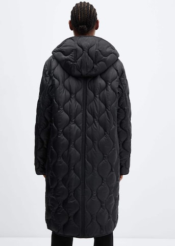 MANGO Between-Seasons Coat 'Gamba' in Black