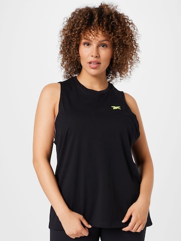 Reebok Sport top - fekete: elől