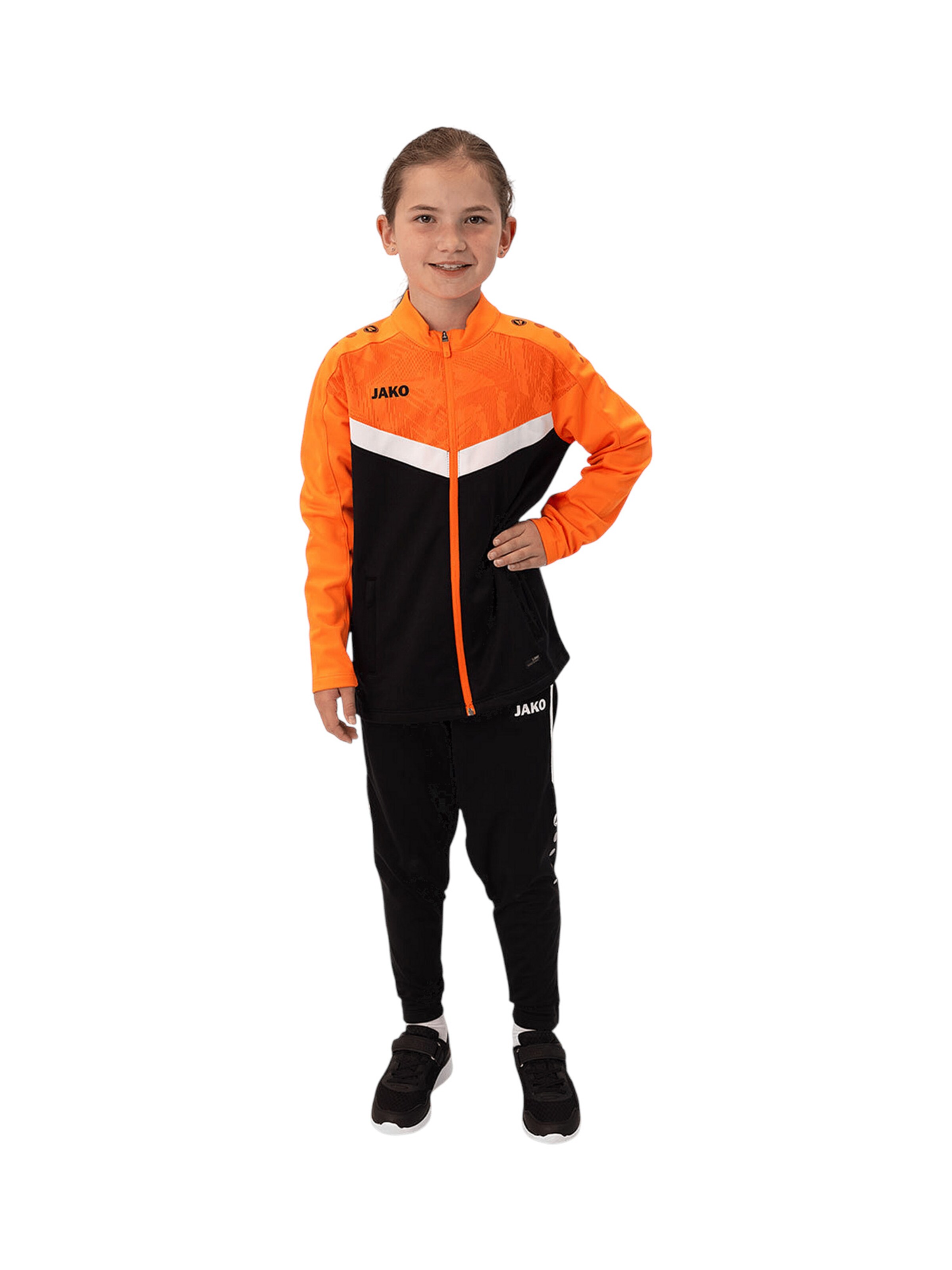 JAKO Athletic Jacket in Orange
