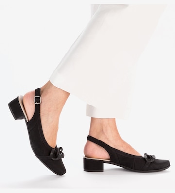 Rieker Slingback Pumps in Black