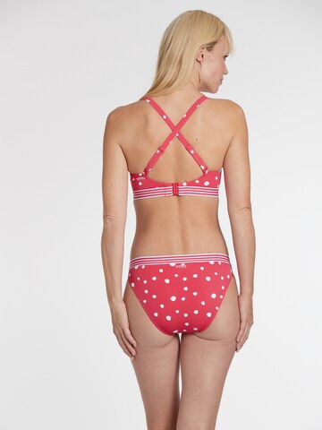 VIVID Bustier Bikini felső - piros