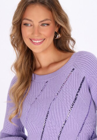 faina Dress in Purple