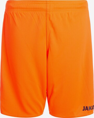 JAKO Workout Pants in Orange: front