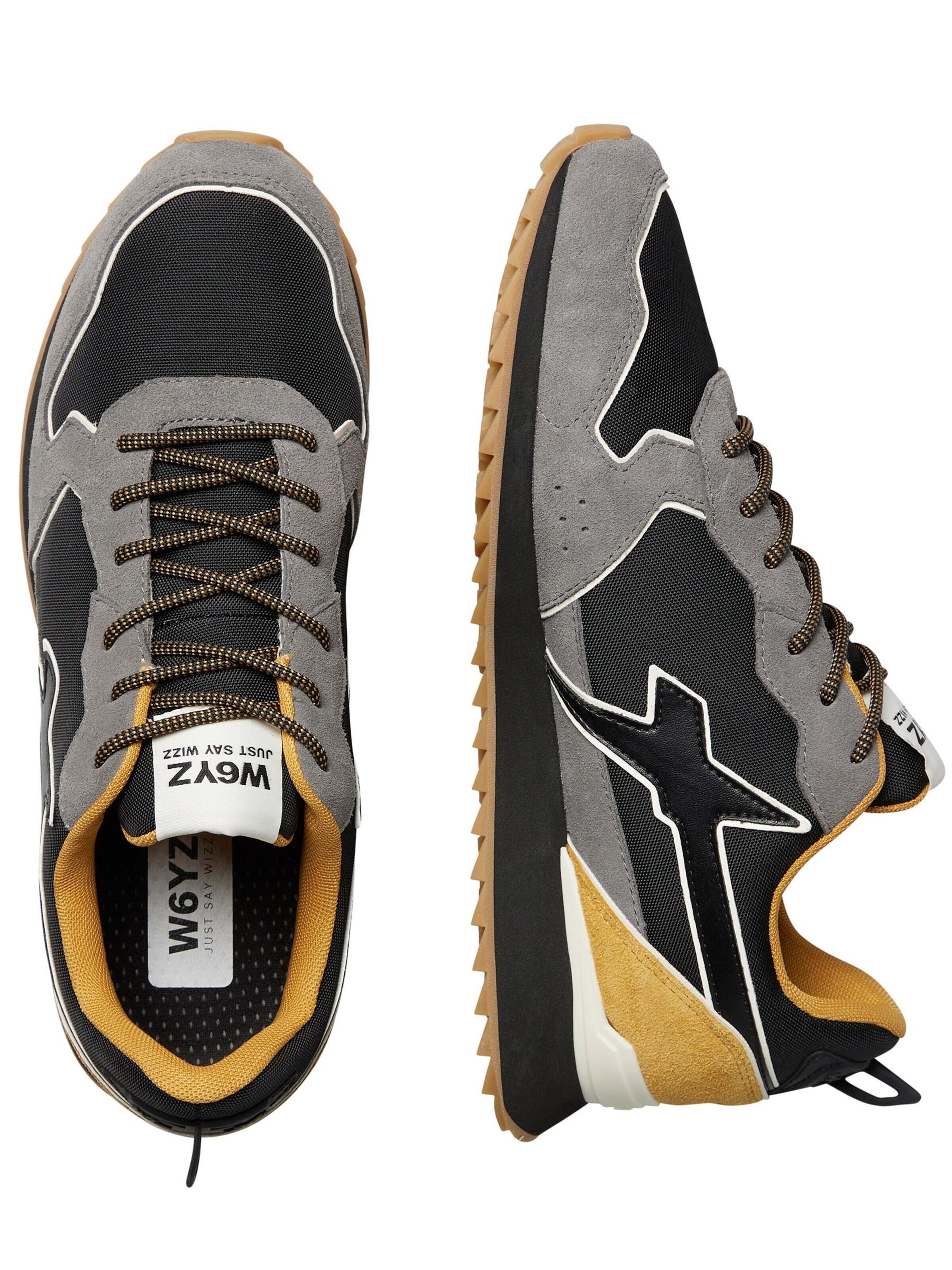 Baskets basses 'JET-M.' W6YZ en noir