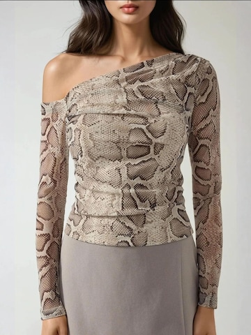 Hiccup Blouse in Beige