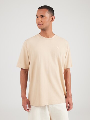 bēšs G-STAR T-Krekls: no priekšpuses