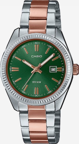 CASIO Analog Watch in Silver: front