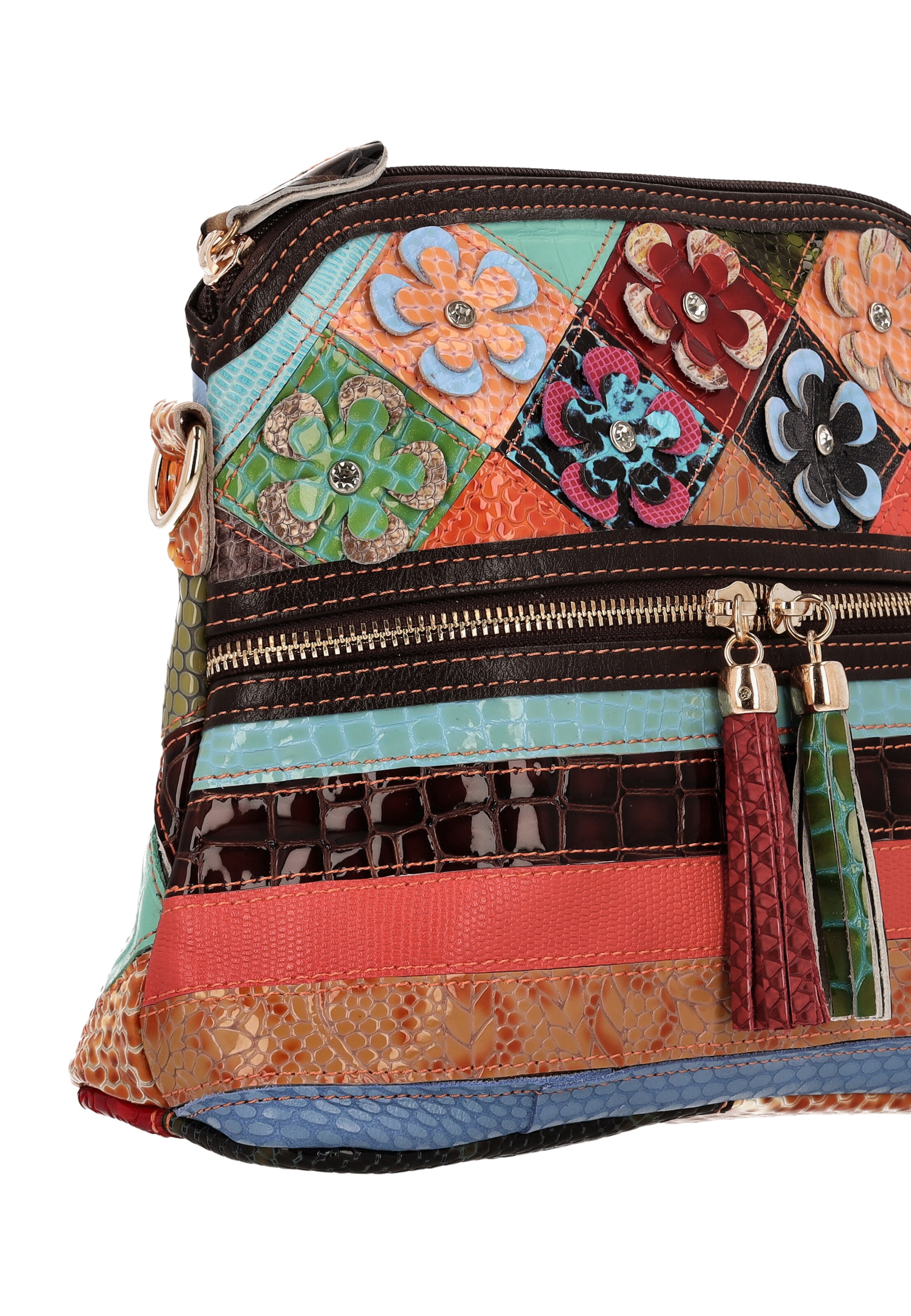 usha FESTIVAL Schoudertas in Rood