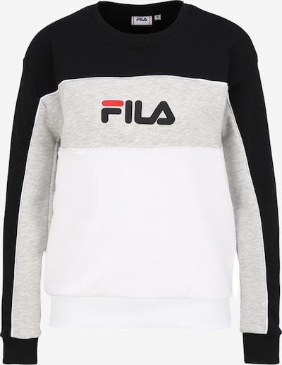 FILA Sweatshirt 'AMINA' in Grey / Black / White, Item view
