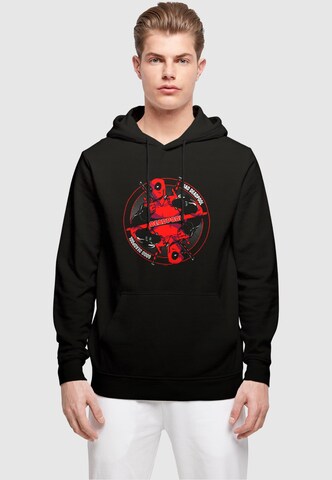 Sweat-shirt 'Deadpool - Good Bad' ABSOLUTE CULT en noir : devant