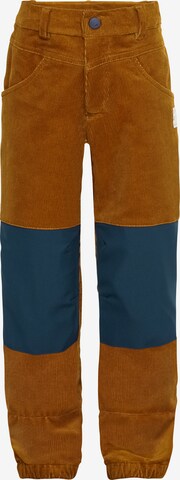 VAUDE Regular Athletic Pants 'KD Caprea Cord P' in Brown: front