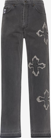 Karl Kani Boot cut Jeans in Grey: front