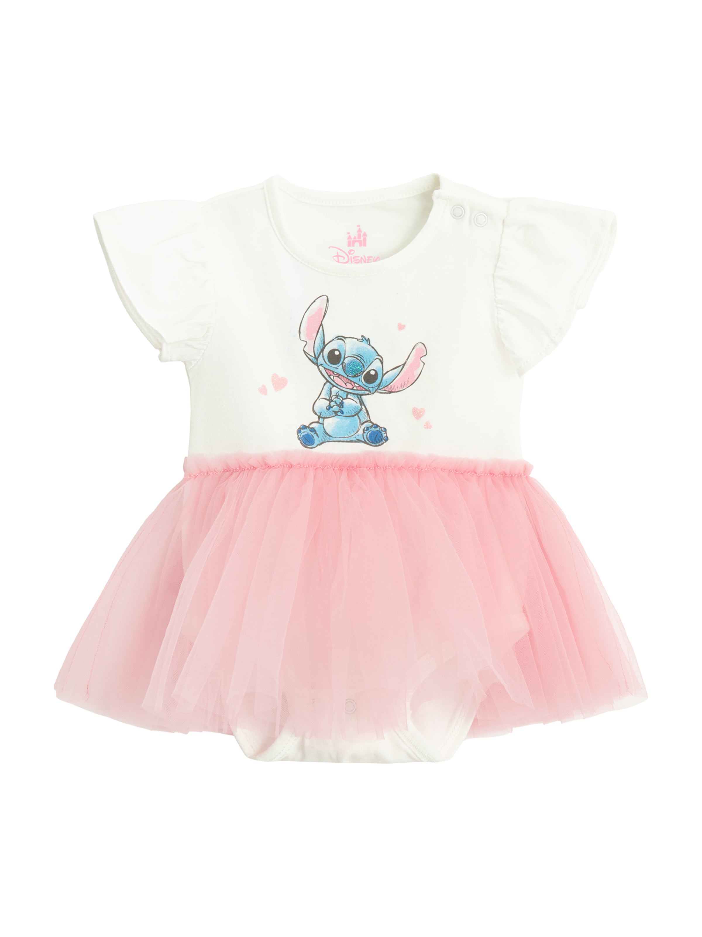 Cool Club Kleid in Weiß: Vorderseite