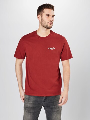 LEVI'S ® Shirt 'Relaxed Fit Tee' in Red: front