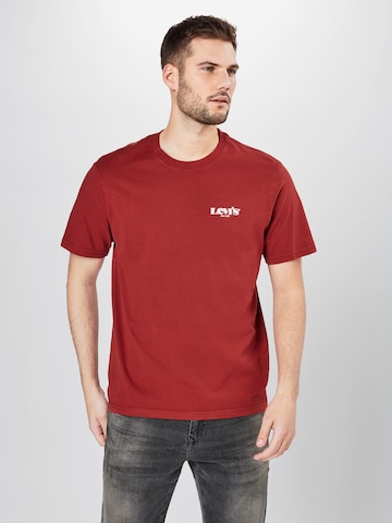 LEVI'S ® Bluser & t-shirts 'Relaxed Fit Tee' i rød: forside