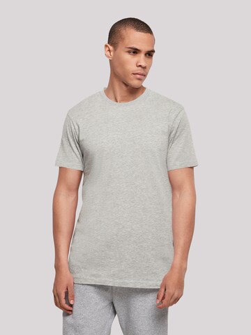 T-Shirt 'THE STREETS OF THE WORLD' F4NT4STIC en gris : devant