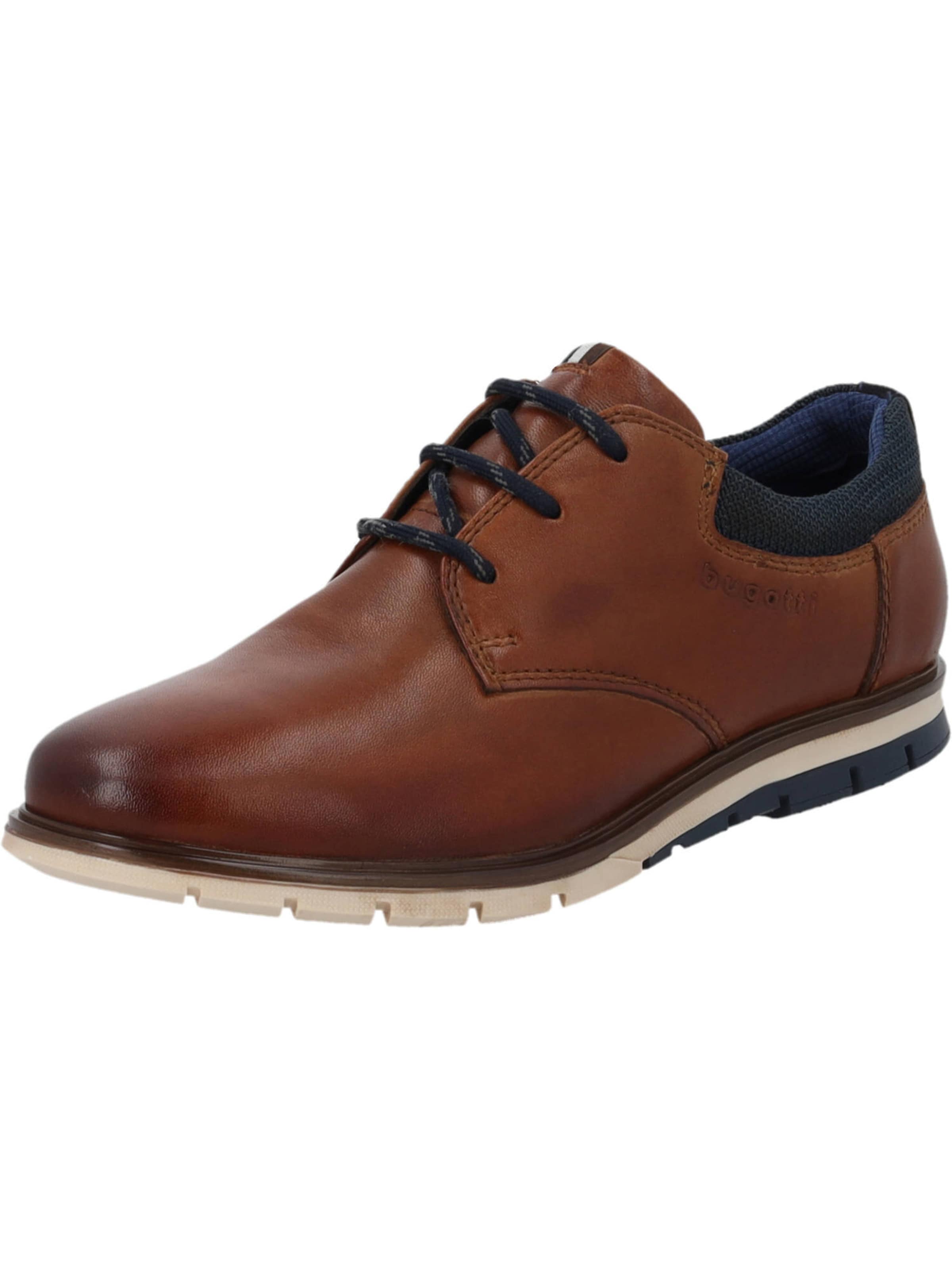 bugatti Lace-up shoe in Brown: front