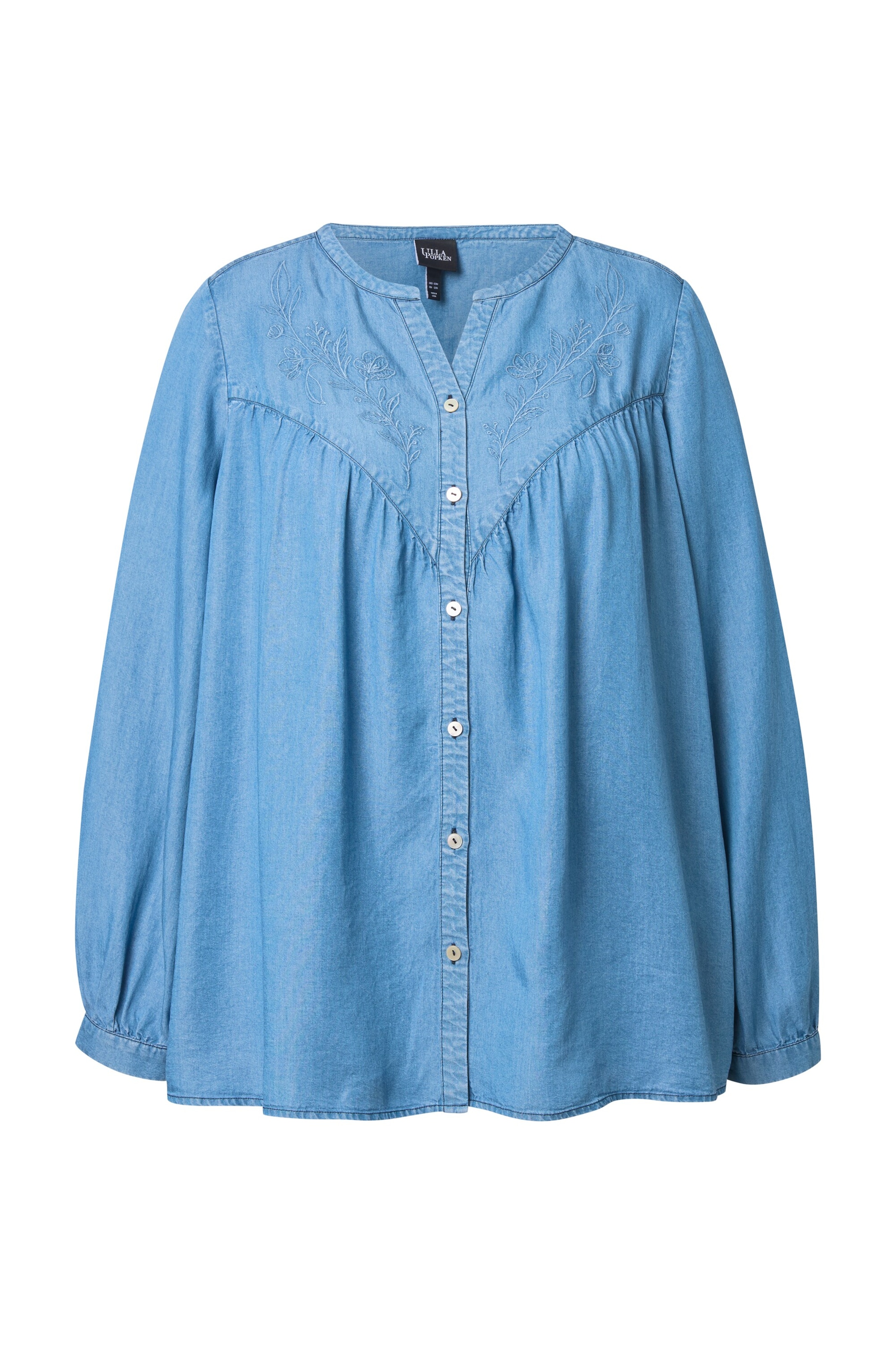 Ulla Popken Blúzka - Modrá: predná strana